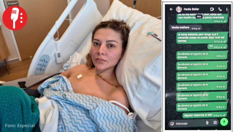 Cerimedo envió mensajes al celular de Nadia Beller para saber si “cumplieron el trabajo”
