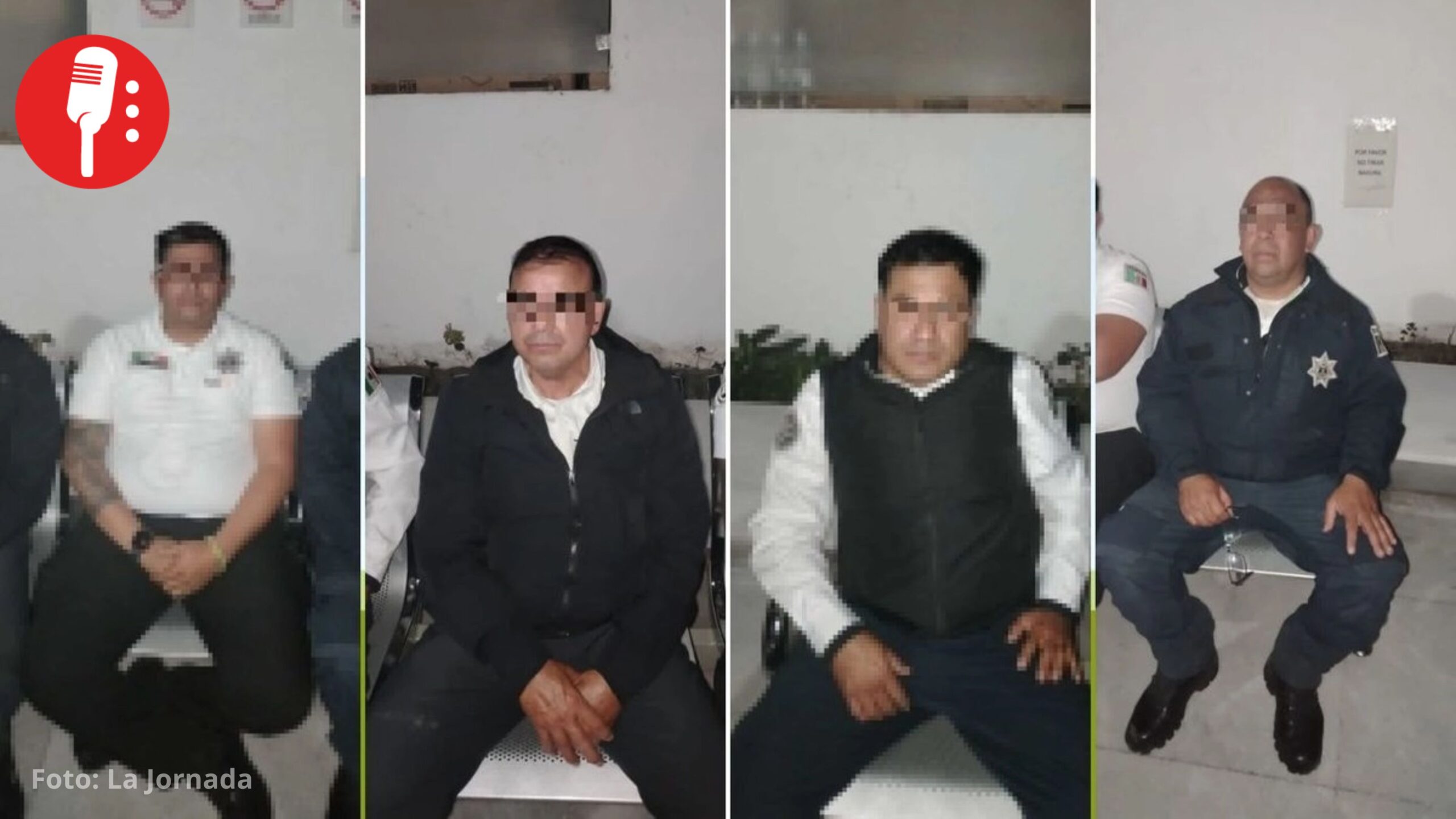 Caen cuatro policías por presunta extorsión y cohecho contra transportista en Tlalnepantla