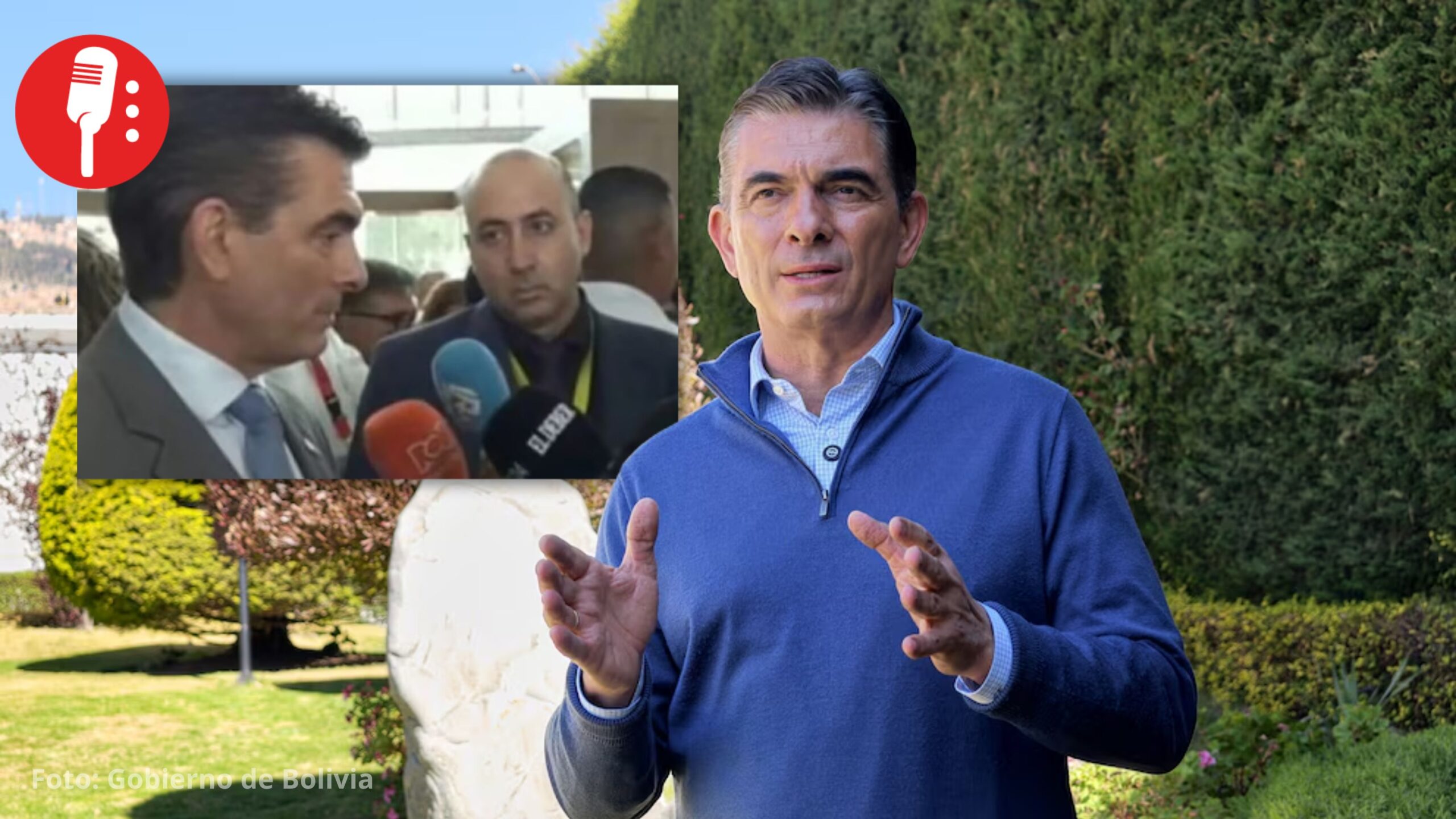 Rodrigo Paz se deslinda de Cerimedo: “Jamás tuvo autorización para representar a mi Gobierno”
