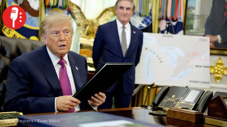Trump firma decreto para rebautizar el lago Ontario como “Lago América”