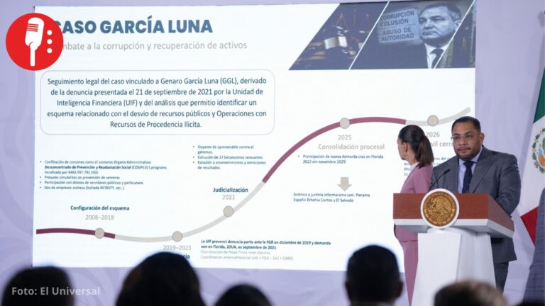 Red de García Luna trianguló hasta 727.9 mdd; México recupera primeros 5.8 mdd