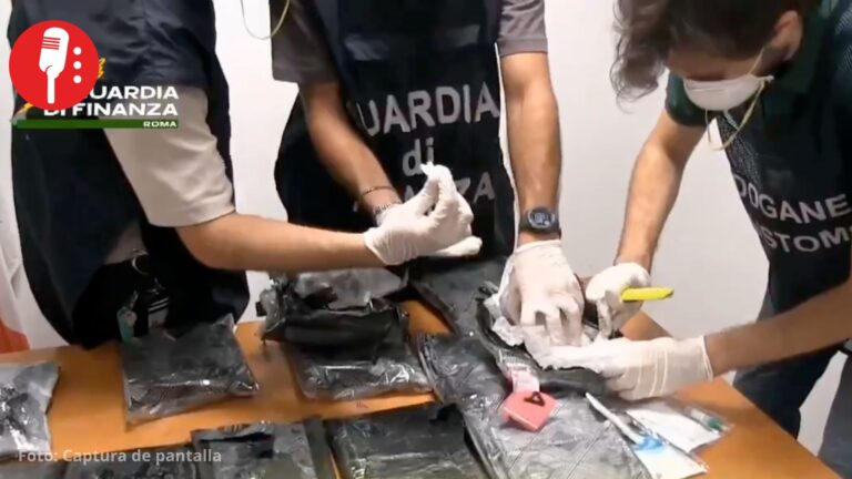 Detienen a dos mexicanos en Italia con más de 17 kilos de metanfetamina