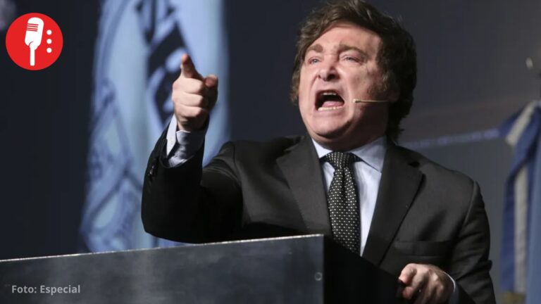 Milei vende su “paraíso” capitalista a adolescentes y llama “satánico” al marxismo