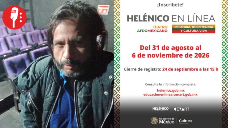 TRIAGE: C C Helénico, CENART y CONAPRED abren curso gratuito de Teatro Afromexicano