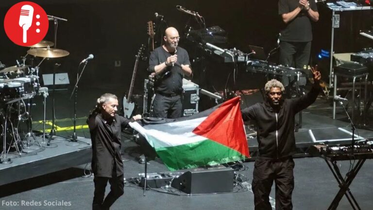 Singapur veta a Massive Attack por mostrar una bandera palestina durante un concierto