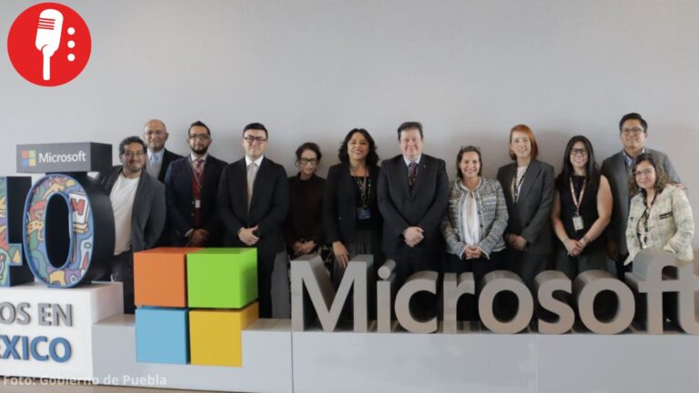 Puebla y Microsoft unen esfuerzos para desarrollo de inteligencia artificial