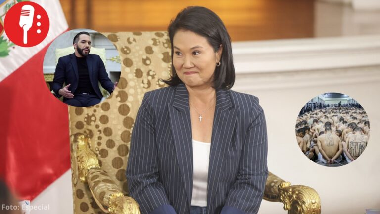 Keiko Fujimori abraza el modelo de Bukele y apuesta por la “mano dura” en Perú