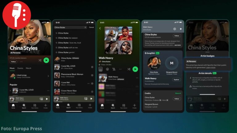 Spotify etiquetará a artistas creados con inteligencia artificial