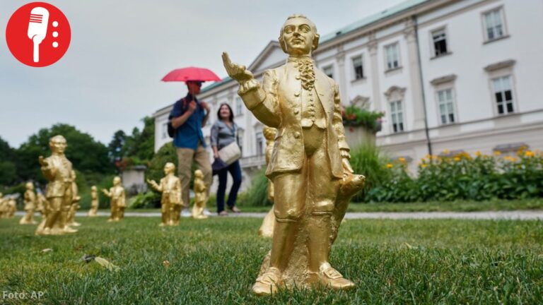 Roban 210 estatuillas de Mozart y empañan homenaje por sus 270 años