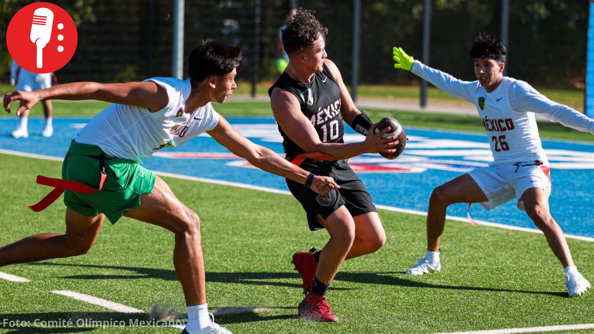 MÉXICO AVANZA INVICTO Y BUSCA BOLETO OLÍMPICO EN EL MUNDIAL DE FLAG FOOTBALL