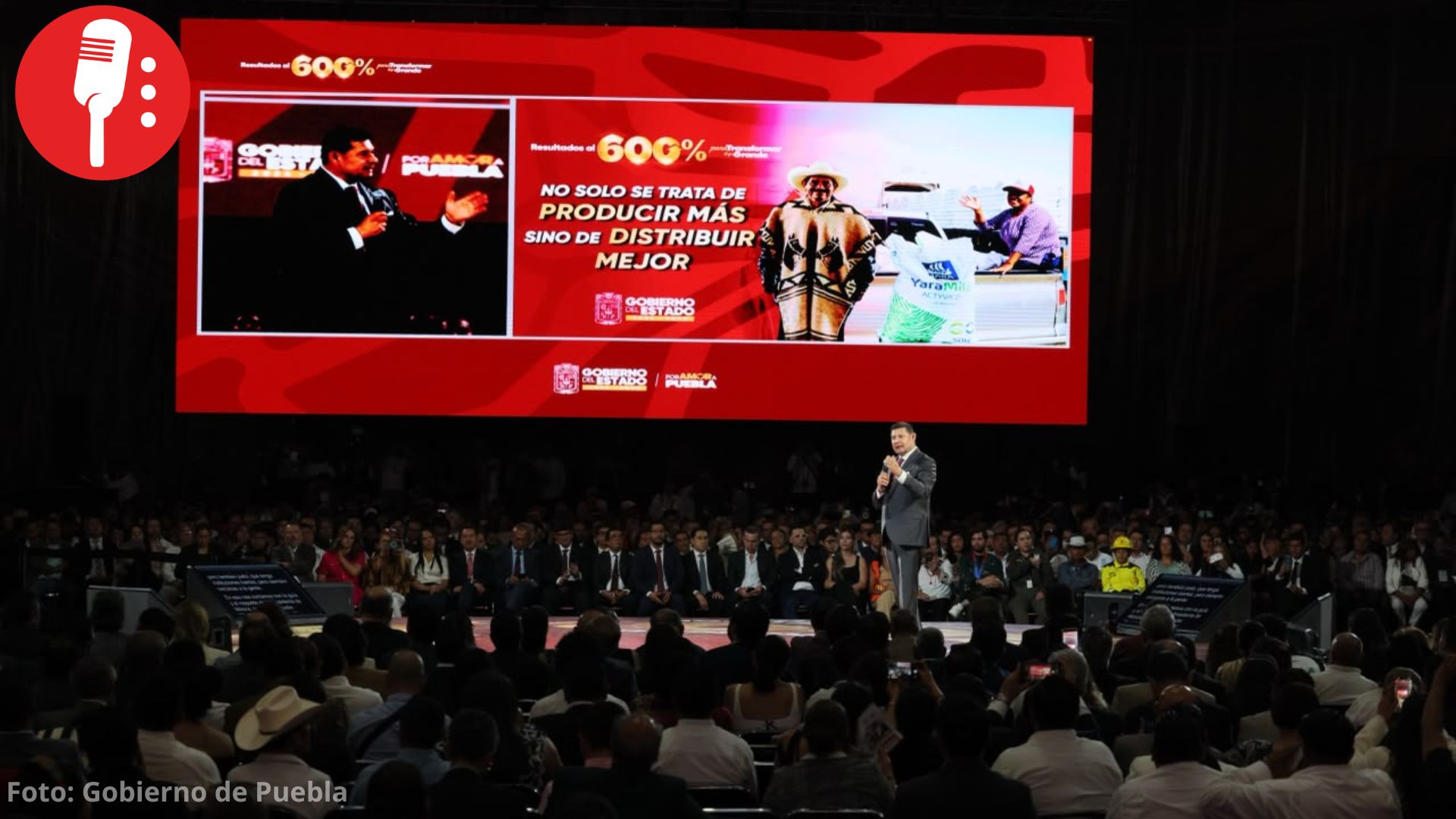 Armenta destaca 600 días de gobierno y anuncia avances en Puebla