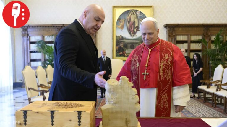 El presidente de Líbano pide al papa apoyo para retirar a Israel de territorios ocupados