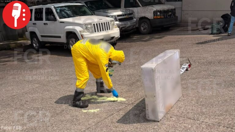 Investigan envío de mercurio tras derrame en paquetería de CDMX