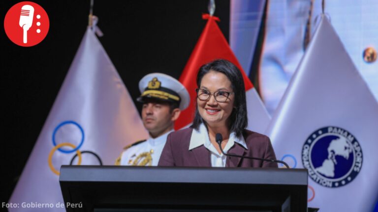 Keiko Fujimori promete “los mejores” Panamericanos mientras Perú sigue en crisis