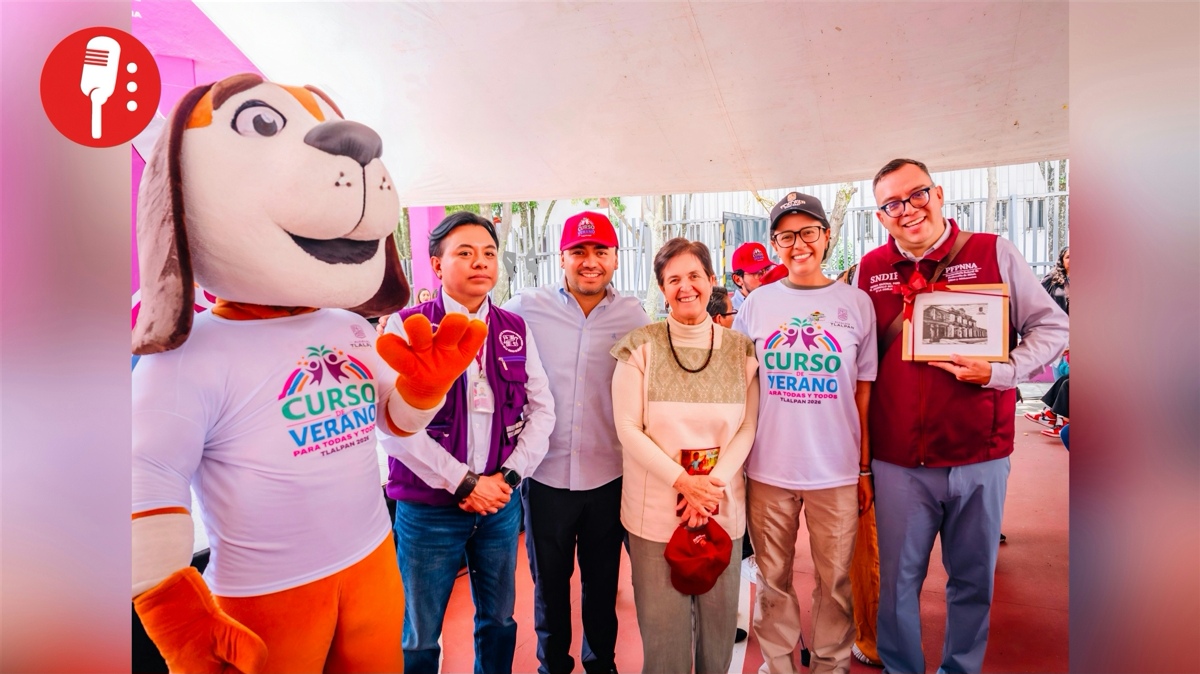 Tlalpan entrega kits a 500 niños para el Curso de Verano 2026