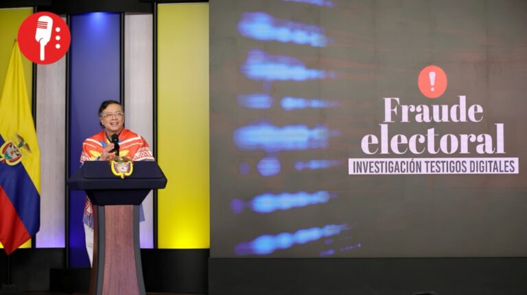 Petro denuncia fraude de siete millones de votos y desconoce a De la Espriella