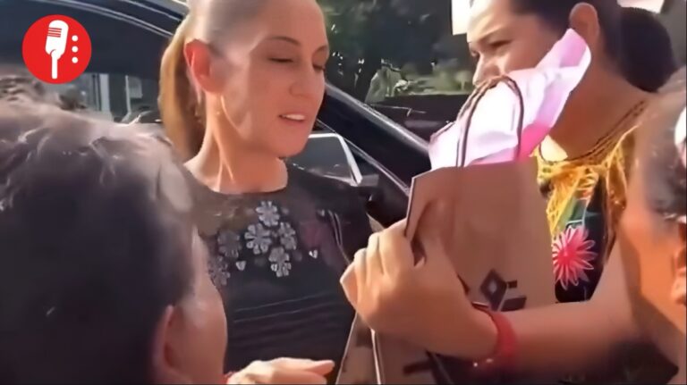 Sheinbaum rechazó regalo de Aguirre