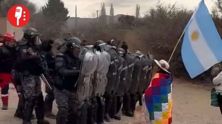 Represión y destrucción marcan el desalojo de una comunidad indígena en Jujuy