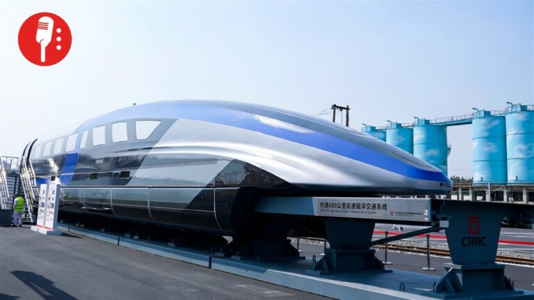 Tren maglev chino rompe récord: llega a 800 km/h en solo 5 segundos