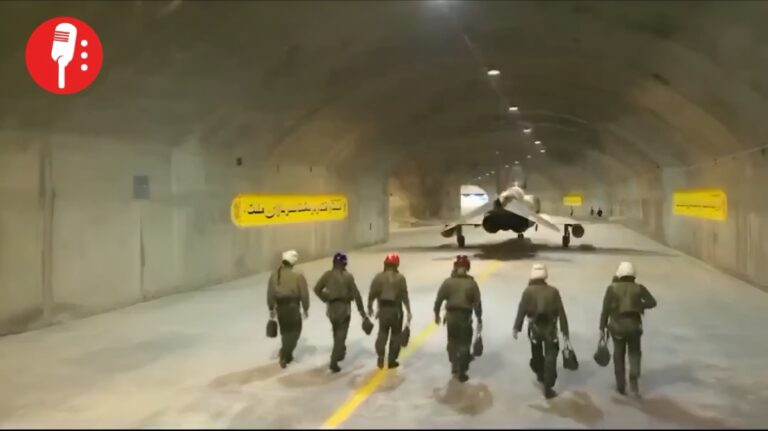 Irán revela su base aérea oculta