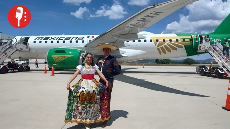 Mexicana suma su octavo avión Embraer al AIFA