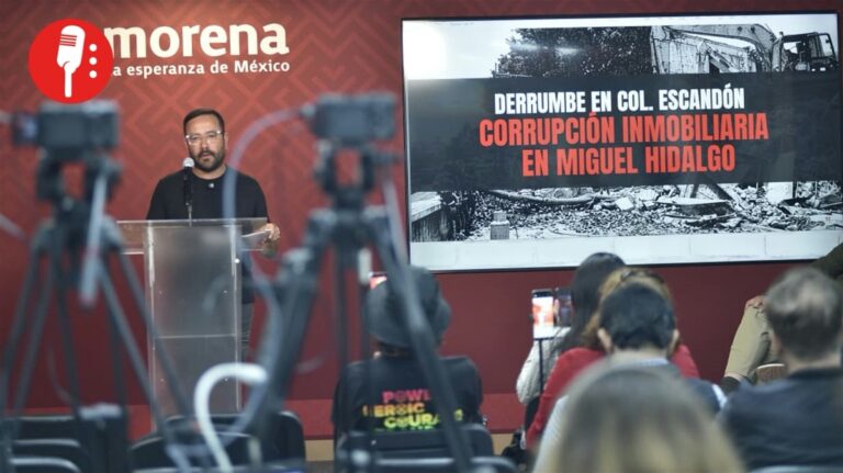 Morena denunciará a Tabe por el derrumbe en Miguel Hidalgo