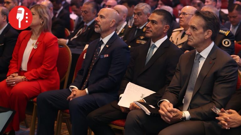 Harfuch presenta ante la DEA los resultados de la estrategia de seguridad de México
