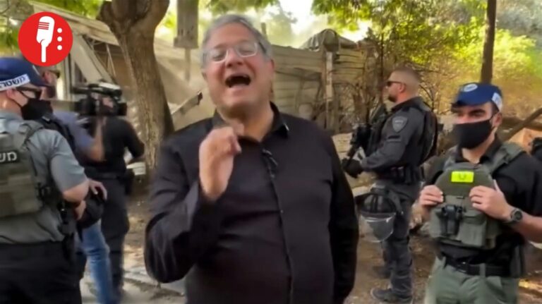 Ben Gvir celebra las 10 mil demoliciones en Israel