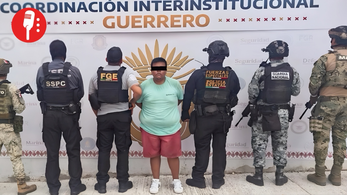 Capturan a “El Choco” en Acapulco