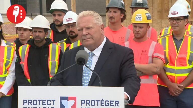 Doug Ford llama “dictador” a Trump en pleno pleito arancelario