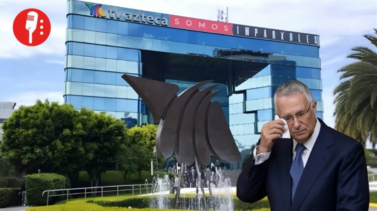 TV Azteca se queda sin publicidad oficial y tambalea