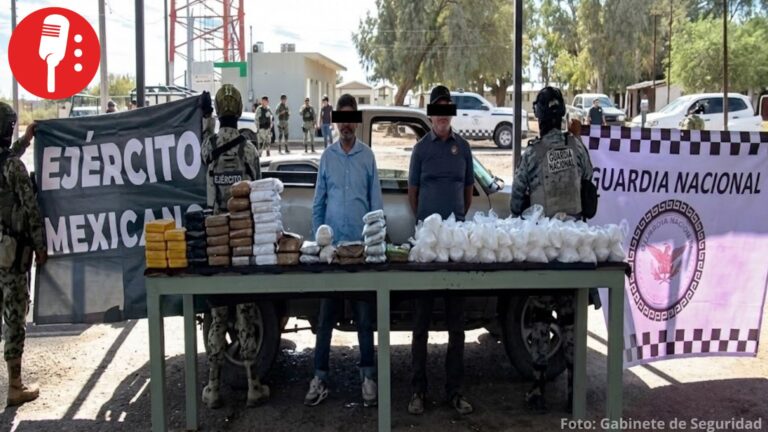 Decomisan 341 kilos de droga en Sonora y Baja California
