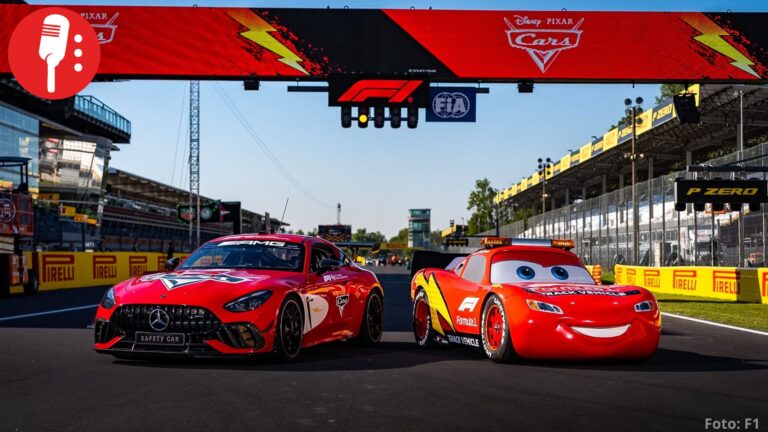 El Rayo McQueen llega a la Fórmula 1: Disney y F1 lanzan un Safety Car inspirado en Cars