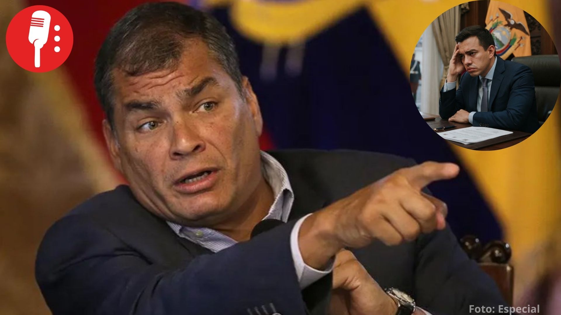 Rafael Correa le exige a Noboa disculparse con México por asalto a la embajada