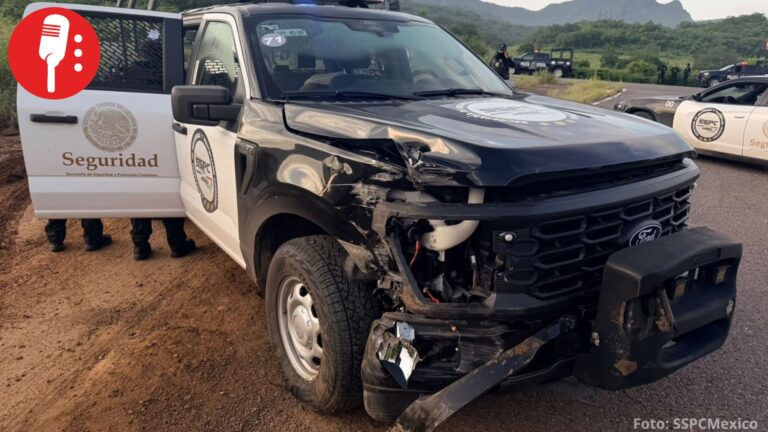 Atacan a balazos a elementos de la SSPC en Culiacán; hay cuatro detenidos