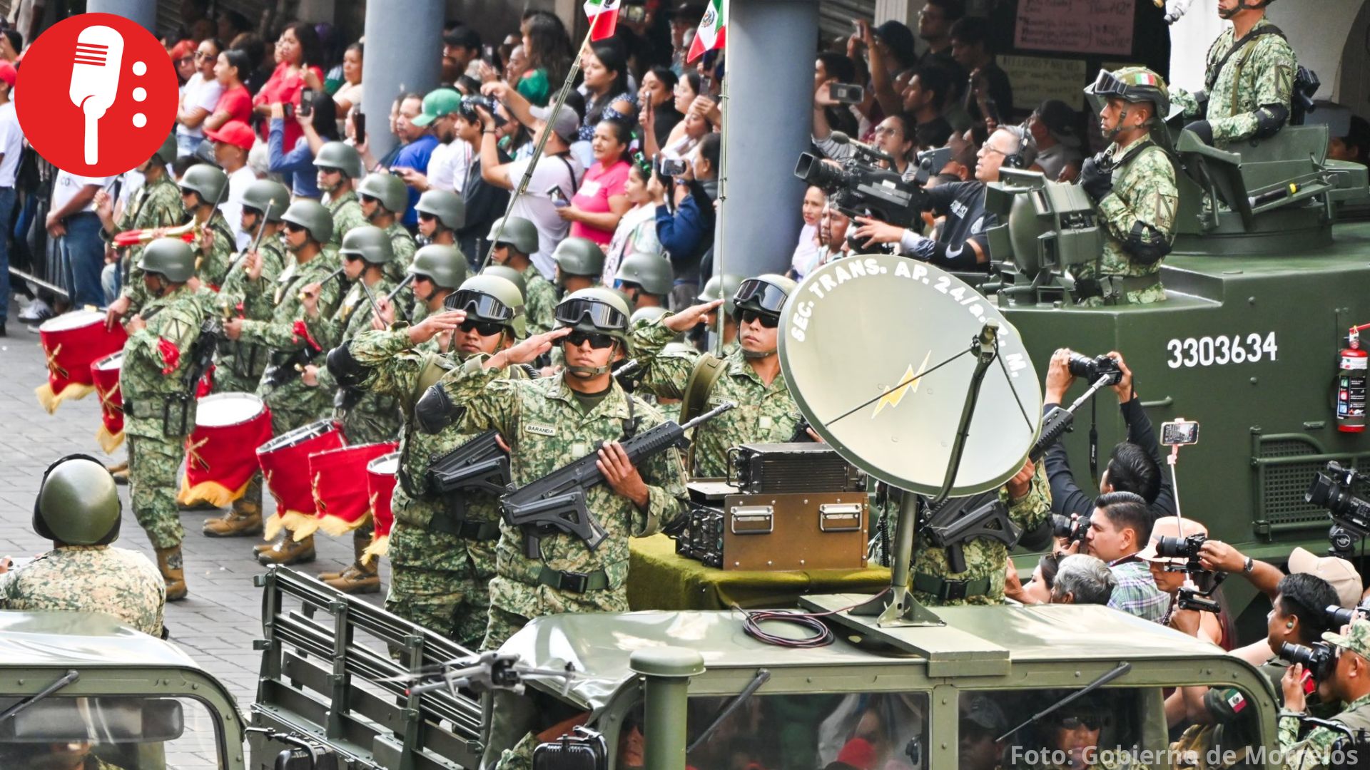 Morelos celebra 216 años de la Independencia con Desfile Cívico – Militar en Cuernavaca