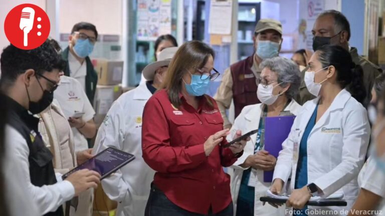 Rocío Nahle supervisa hospitales para mejorar abasto y equipamiento en Veracruz