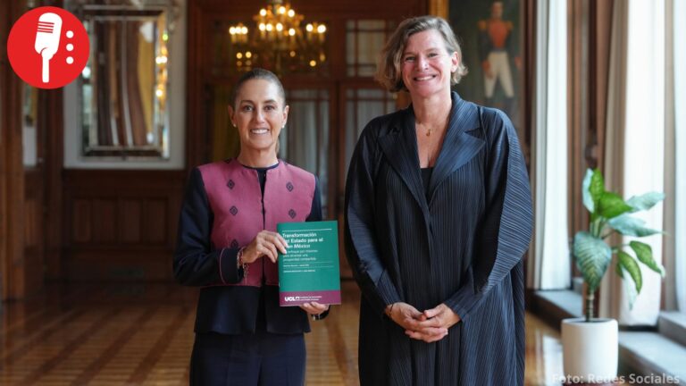 Sheinbaum se reúne con Mariana Mazzucato para afinar el Plan México