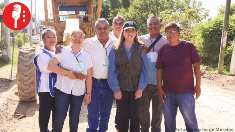 Inversión de 8.9 millones de pesos para reconstruir 1.2 km de carretera en Yautepec