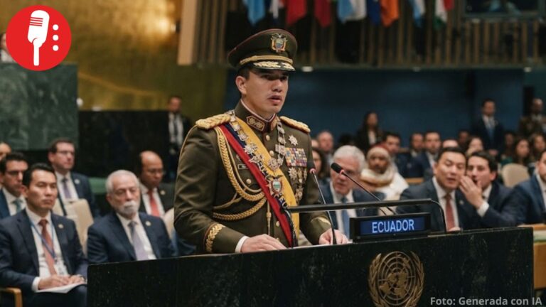 En la ONU, Daniel Noboa dice que necesita ayuda de EUA para combatir el crimen