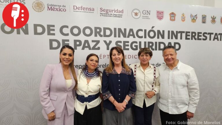 Morelos reúne a gobernantes de la región para reforzar estrategia de seguridad