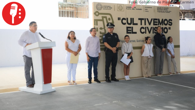 Playa del Carmen lleva el civismo a las aulas con el programa “Cultivemos el Civismo”