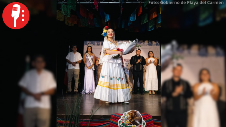 Abril Celeste triunfa en el Certamen de Oratoria Señorita Independencia Playa del Carmen 2026