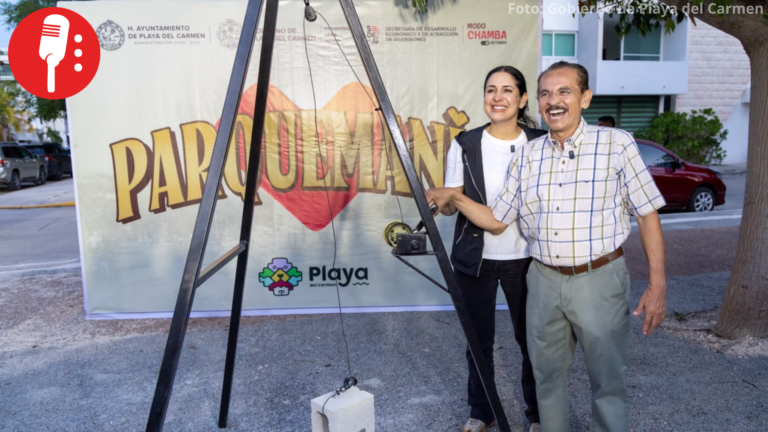 Playa del Carmen pone en marcha “Parquemanía” para recuperar espacios públicos