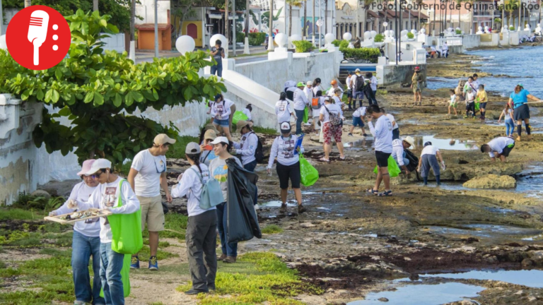 XLI Jornada Internacional de Limpieza de Playas en Cozumel