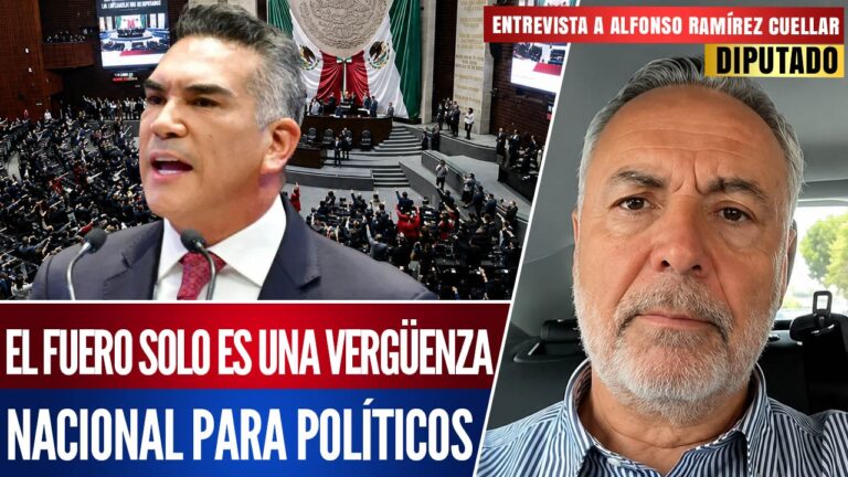 Entrevista | Adiós al fuero; buscan aprobar la eliminación del fuero a Diputados y Senadores: Alfonso Ramírez