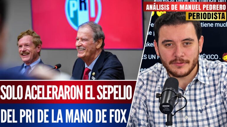 Análisis | Fox se convirtió en una vibora prieta priista de las que tanto criticó: Manuel Pedrero