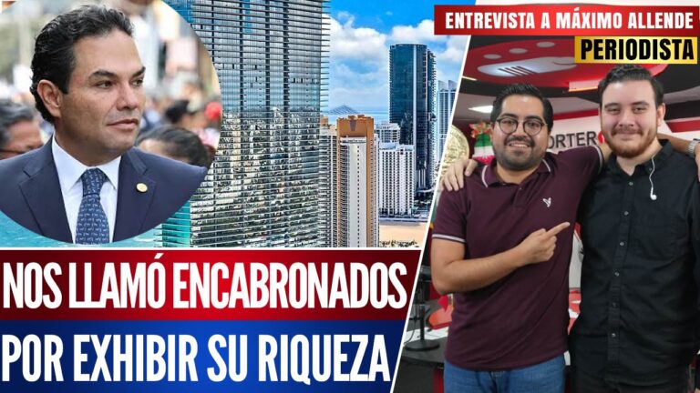 Entrevista | El “Mini Alito Moreno” se enoja tras ser exhibido con depa millonario en Miami: Máximo Allende