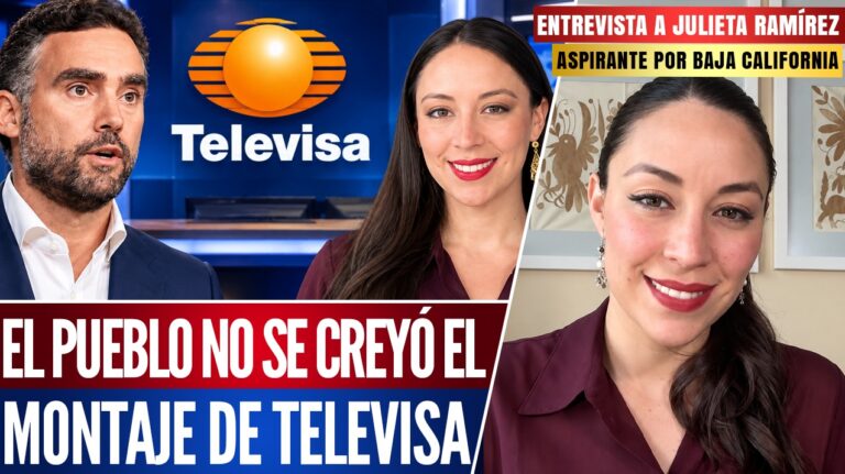 Entrevista | Televisa pierde: Julieta Ramírez gana y se perfila para ganar Baja California