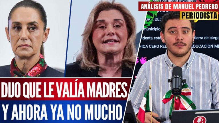 Análisis | Maru hace el ridículo: pide atención a la presidenta cuando ella la ignoró: Pedrero